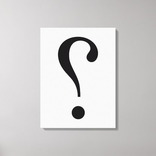 NARK mARK {ironicon} キャンバスプリント (正面)