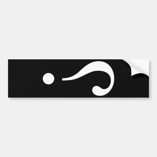 NARK mARK {ironicon} バンパーステッカー (正面)