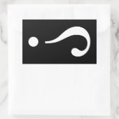 NARK mARK {ironicon} 長方形シール (バッグ)