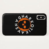 NARKOTIKA LIVオレンジ色ケースiPhone X黒N3 Case-Mate iPhoneケース (裏面(横))