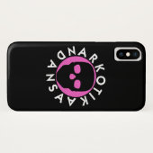 NARKOTIKA LIVバブルガムケースiPhone XブラックN3 Case-Mate iPhoneケース (裏面(横))