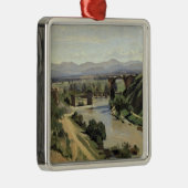 NarniのNera上のAugustusの橋 メタルオーナメント (右)