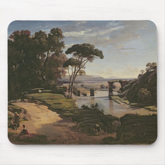 Narni、c.1826-27の橋 マウスパッド (正面)