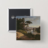 Narni、c.1826-27の橋 缶バッジ (正面&裏面)