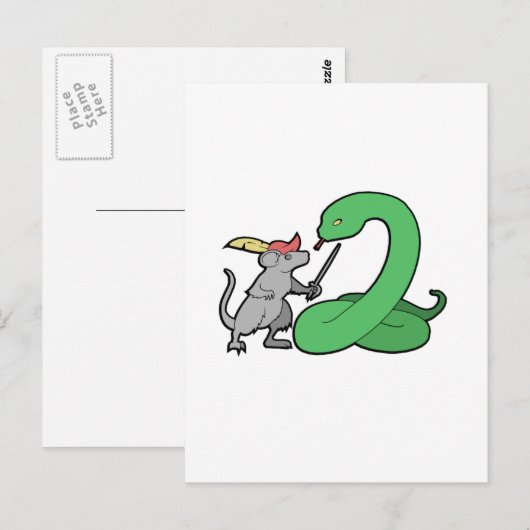 Narnia MvPロゴ ポストカード (正面/裏面)