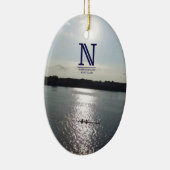 Narragansettのボートクラブ木のオーナメント セラミックオーナメント (右)