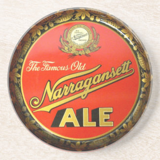 Narragansettのヴィンテージ"ビール皿"のコースター コースター