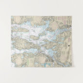 Narragansettベイ航海のグラフ13221 タペストリー (正面(横))