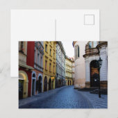 Narrow Street, Prague, Czech Republic ポストカード (正面/裏面)