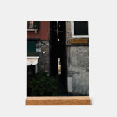 Narrow venetian alleyway (2024) アクリルサイン (正面)