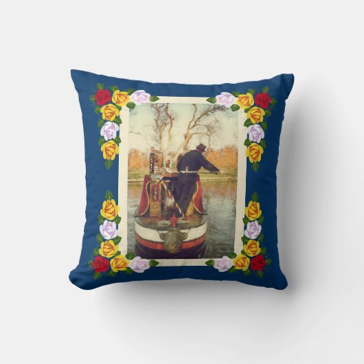 Narrowboatの巻上げ クッション (正面)