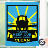 Narrowboat Stickers And Signs ウィンドウサイン (ホーム)