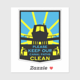 Narrowboat Stickers And Signs シール