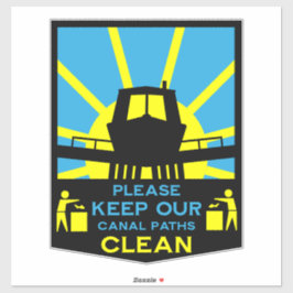 Narrowboat Stickers And Signs シール