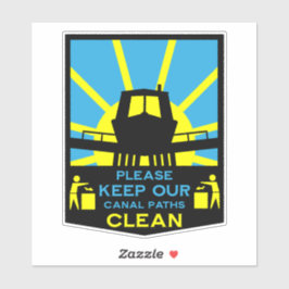 Narrowboat Stickers And Signs シール