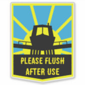 Narrowboat Stickers And Signs シール (正面)