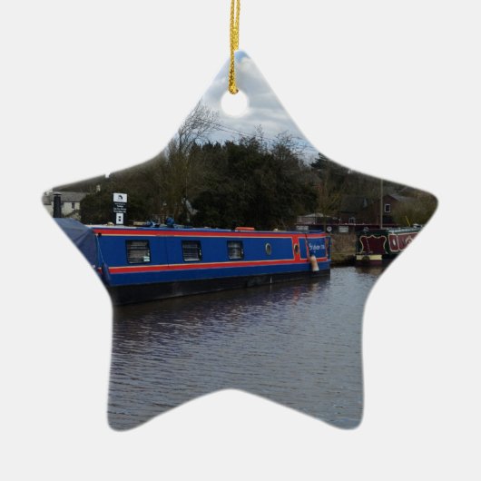 Narrowboats セラミックオーナメント (正面)