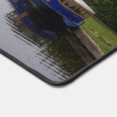 Narrowboats on the Knottingley and Goole Canal デスクマット (コーナー)