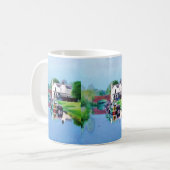 NARROWBOATS UK コーヒーマグカップ (正面左)