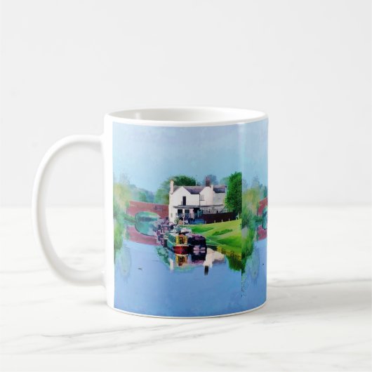 NARROWBOATS UK コーヒーマグカップ (左)