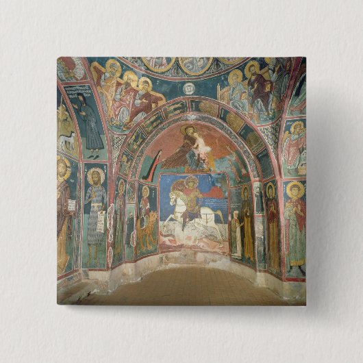 narthexの眺め、1332-3年 缶バッジ (正面)