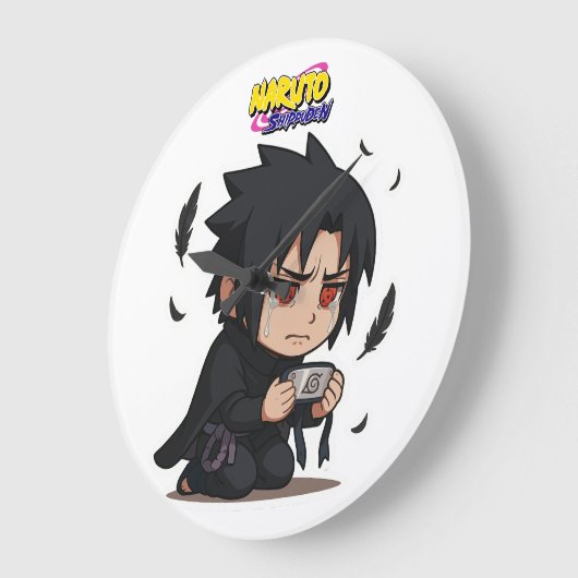 Naruto ラージ壁時計 (傾斜)