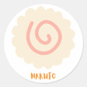 Naruto Classic Round Sticker ラウンドシール (正面)