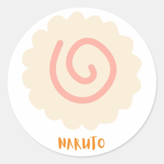 Naruto Classic Round Sticker ラウンドシール (正面)