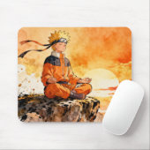 Naruto Watercolor Anime Art マウスパッド (マウス)