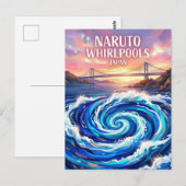 Naruto Whirlpools Japan ポストカード (正面/裏面)