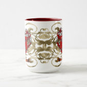 Narvaezの紋章付き外衣 マグカップ (中央)