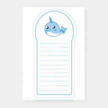 Narwalの粘着性があるパッド