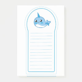 Narwalの粘着性があるパッド ポストイット