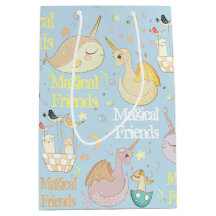 Narwhalおよびドラゴンの友人の空色のカスタムはからかいます