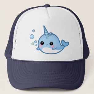 narwhalかわいいベビー キャップ