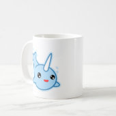 Narwhalのかわいい コーヒーマグカップ (正面左)