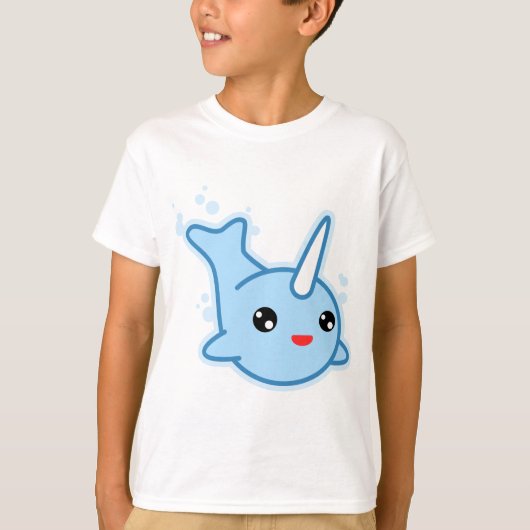 Narwhalのかわいい Tシャツ (正面)