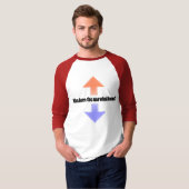NarwhalのベーコンのUpvote Redditの質問をする時 Tシャツ (正面フル)