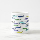 Narwhalの集団のマグのコップ コーヒーマグカップ (中央)