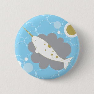 Narwhalボタン 缶バッジ