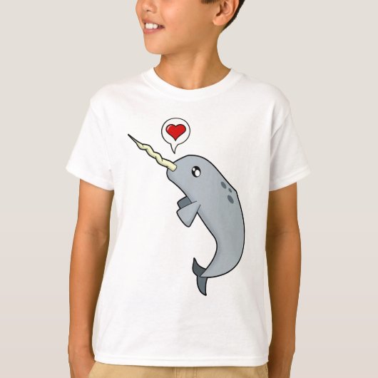 Narwhal愛 Tシャツ (正面)
