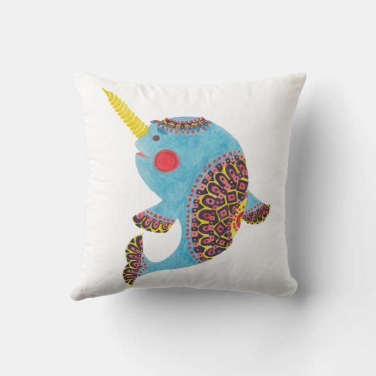 Narwhal クッション (裏面)