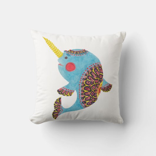 Narwhal クッション (正面)