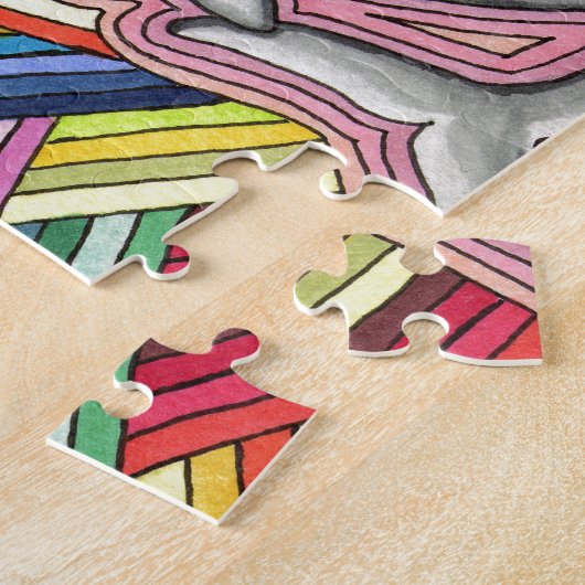 Narwhal ジグソーパズル (側面)