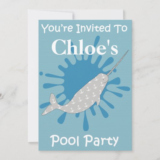 Narwhal 招待状 (正面)