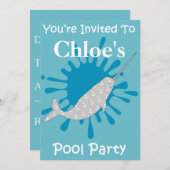 Narwhal 招待状 (正面/裏面)