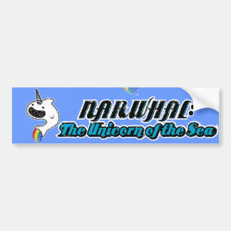 Narwhal: 海のユニコーン バンパーステッカー