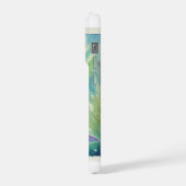 Narwhal in the Deep 110924AREF142 - Watercolor iPhoneケース (左側面)