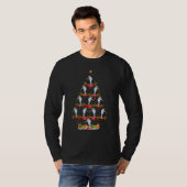 Narwhal  Xmas Holiday Santa Narwhal Christmas Tree Tシャツ (正面フル)