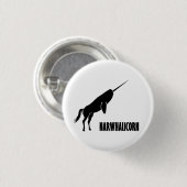 Narwhalicorn Narwhalのユニコーン 缶バッジ (正面&裏面)